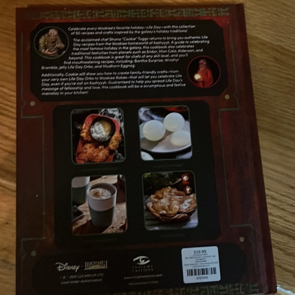 FINAL SALE STAR WARS NWT cookbook - Picture 2 of 3